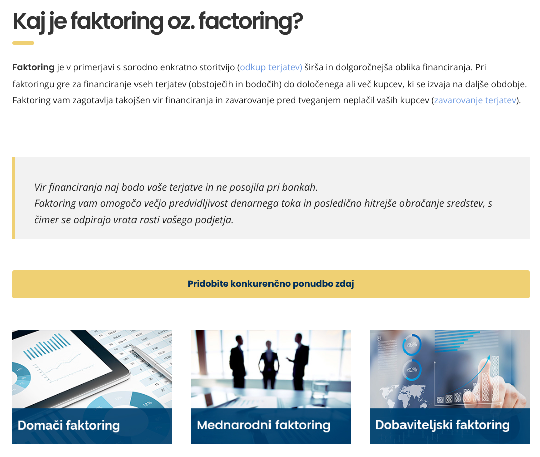 factoring - backlinking